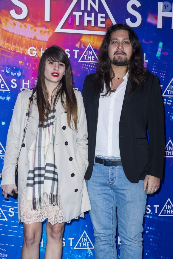 Lulu Gainsbourg et sa compagne Lilou - Avant-première du film "Ghost in the Shell" au Grand Rex à Paris, le 21 mars 2017. © Olivier Borde/Bestimage
