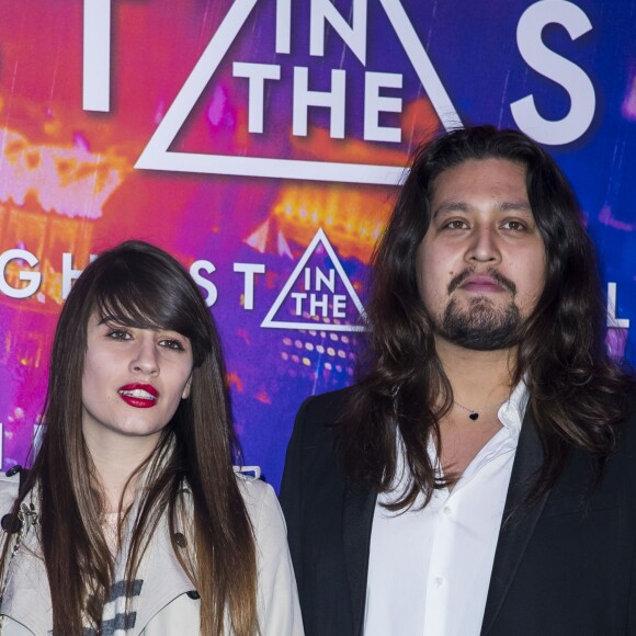 Lulu Gainsbourg et sa compagne Lilou - Avant-première du film "Ghost in the Shell" au Grand Rex à Paris, le 21 mars 2017. © Olivier Borde/Bestimage