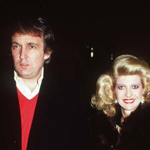Donald et Ivana Trump à Aspen en 1988