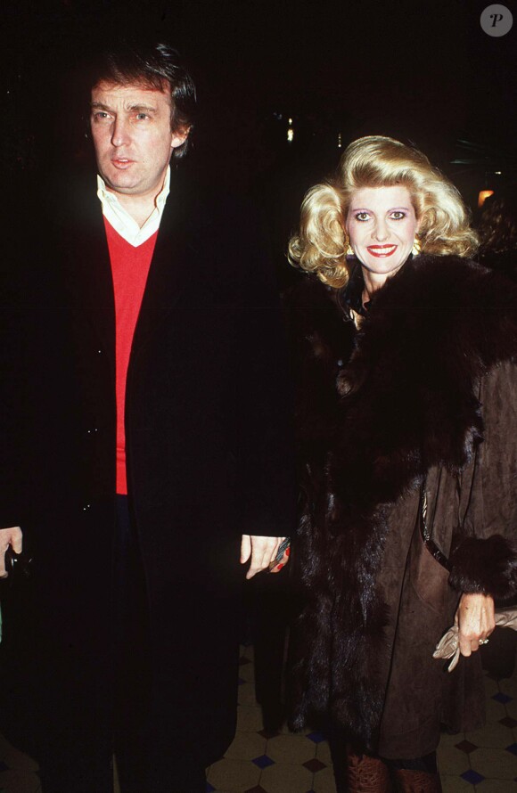 Donald et Ivana Trump à Aspen en 1988
