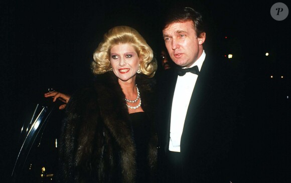 Donald et Ivana Trump en 1988