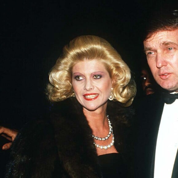 Donald et Ivana Trump en 1988