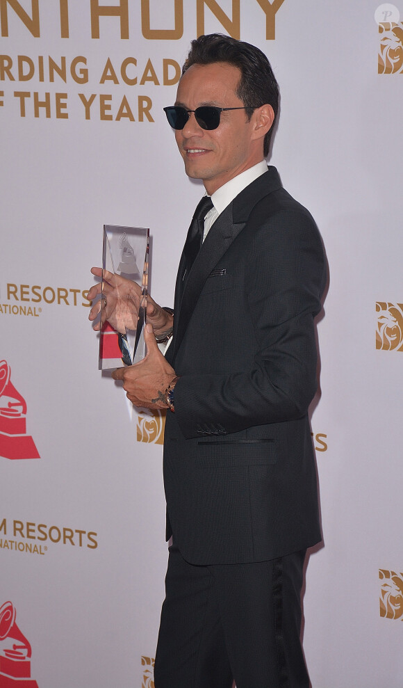 Marc Anthony au photocall de la soirée des Latin Recording Academy Awards à Las Vegas, Nevada, Etats-Unis, le 16 novembre 2016.
