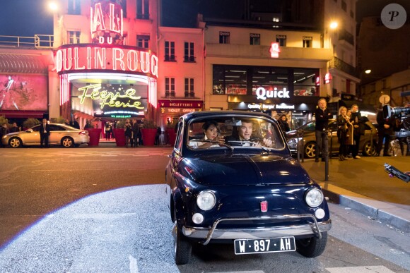Exclusif - Shy'm et Roch Voisine - Emission "Tous au Moulin Rouge pour le sidaction" au Moulin Rouge à Paris le 20 mars 2017. L'émission sera diffusée sur France 2 le samedi 25 mars à 21h00. © Cyril Moreau - Dominique Jacovides / Bestimage