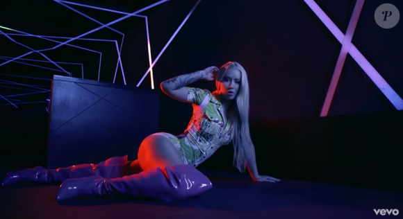 Iggy Azalea dans son nouveau clip, "Mo Bounce", sorti le 24 mars 2017