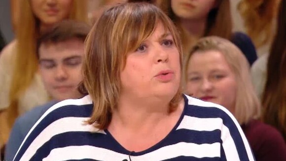 Michèle Bernier invitée du "Petit Journal" de Canal + le  23 mars 2017.