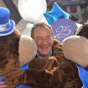 Jean-Pierre Pernaut - 25e anniversaire de Disneyland Paris à Marne-La-Vallée le 25 mars 2017 © Veeren Ramsamy / Bestimage