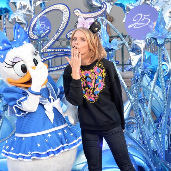 Sylvie Tellier - 25e anniversaire de Disneyland Paris à Marne-La-Vallée le 25 mars 2017 © Veeren Ramsamy / Bestimage