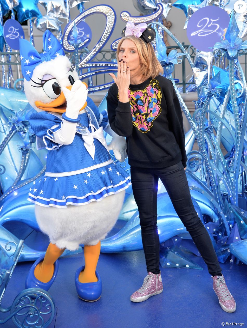 Sylvie Tellier - 25e anniversaire de Disneyland Paris à Marne-La-Vallée