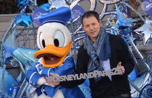 Marc-Olivier Fogiel - 25e anniversaire de Disneyland Paris à Marne-La-Vallée le 25 mars 2017 © Veeren Ramsamy / Bestimage