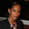 Exclusif - Corinne Coman (Miss France 2003) lors du dîner de gala donné pour les 10 ans du CRAN (Conseil représentatif des Associations Noires) sur la péniche Alizé à Paris, le 27 novembre 2015.