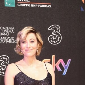 Valeria Bruni Tedeschi à la 62e cérémonie des David di Donatello à Rome en Italie, le 27 mars 2017