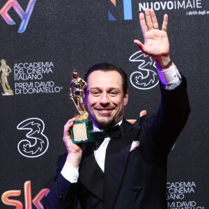 Stefano Accorsi à la 62ème cérémonie des David di Donatello à Rome en Italie, le 27 mars 2017