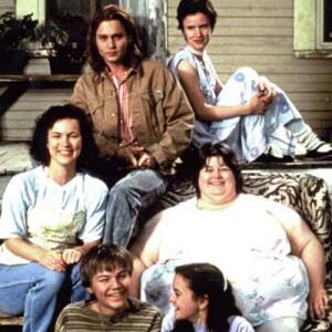 Darlene Cates, Johnny Depp, Juliette Lewis, Laura Harrington, Leonardo DiCaprio dans Gilbert Grape.