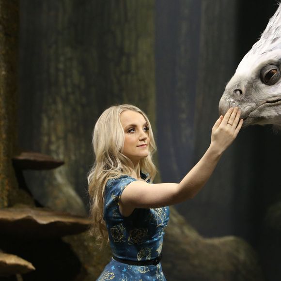 Evanna Lynch lors de la preview de la Forêt Interdite dans le Warner Bros. Studio Tour London - The Making of Harry Potter, près de Londres, le 8 mars 2017.
