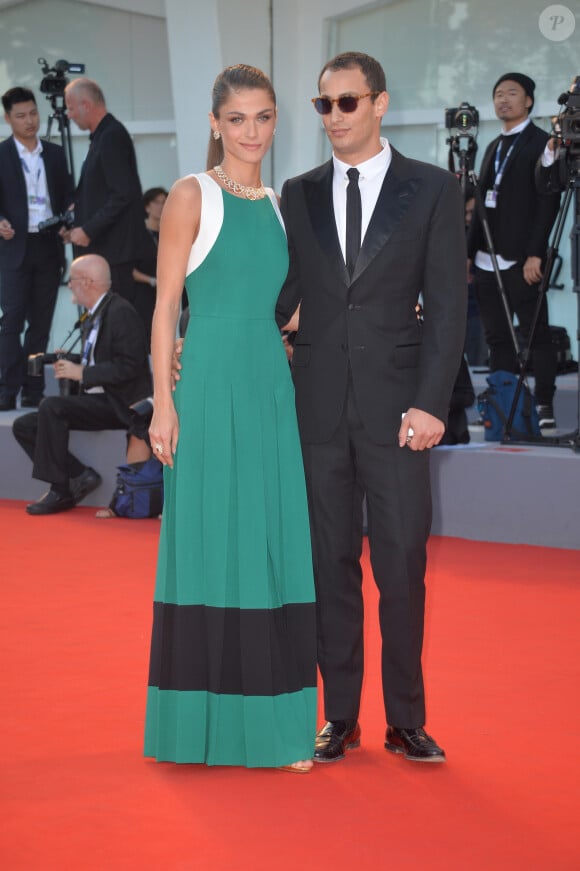 Elisa Sednaoui et son mari Alex Dellal - Cérémonie de cloture du 72e festival du film de Venise le 12 septembre 2015.
