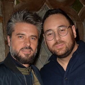 Anthony Dupray et Audren Dimitris - Soirée d'ouverture du restaurant "Ikone" à Paris le 30 mars 2017.