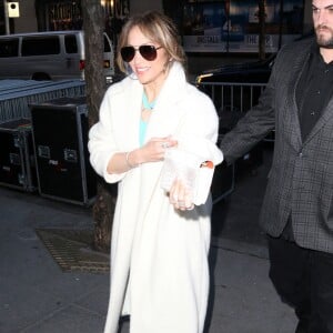 Jennifer Lopez sur le plateau de l'émission TV "The Today Show" à New York. Le 2 mars 2017