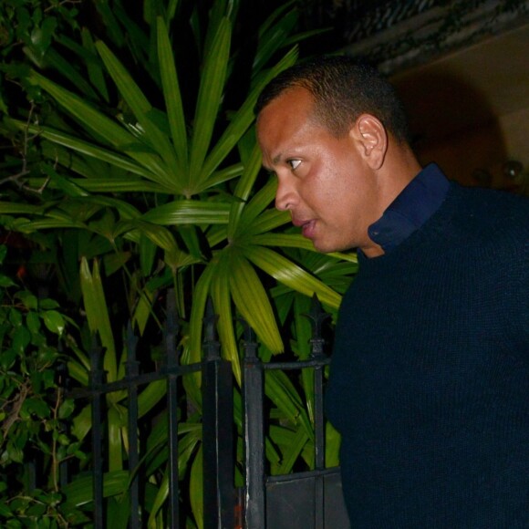 Jennifer Lopez et Alex Rodriguez sont allés dîner chez Casa Tua à Miami, le 16 mars 2017