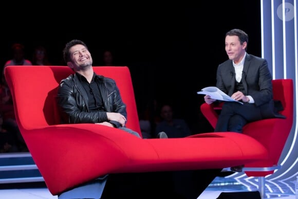 Exclusif - Enregistrement de l'émission "Le Divan" présentée par Marc-Olivier Fogiel avec Bixente Lizarazu en invité, qui sera diffusée le 4 avril sur France 3. Le 10 mars 2017 © Cyril Moreau / Bestimage