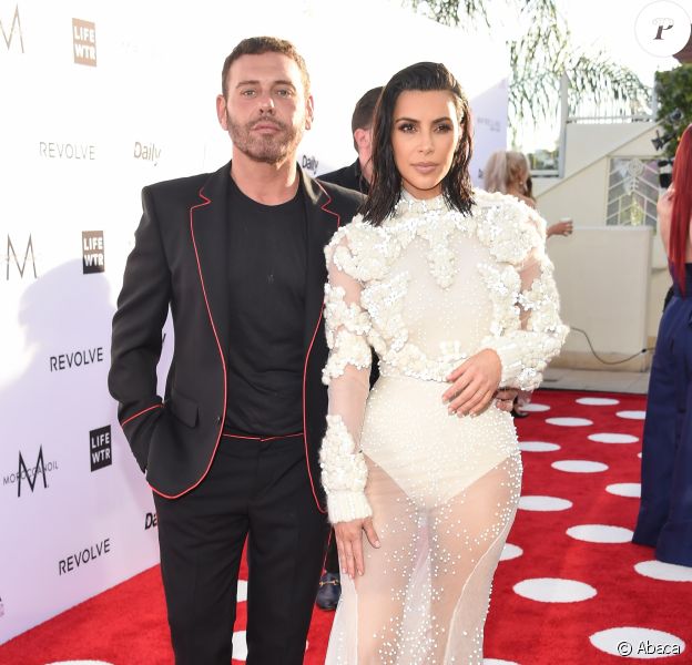 Mert Alas et Kim Kardashian - 3ème édition des Daily Front Row's Fashion Los Angeles Awards à l'hôtel Sunset Tower à West Hollywood, le 2 avril 2017.