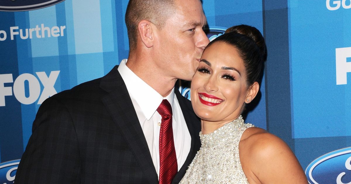John Cena et Nikki Bella, ici lors de la finale d