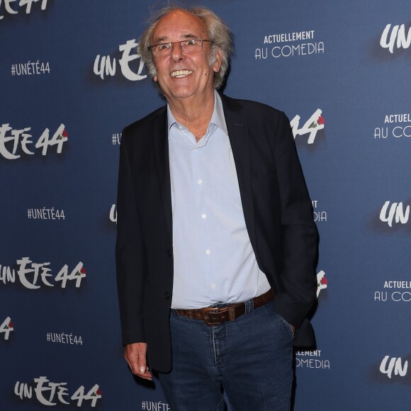 Maxime Le Forestier - Générale de la comédie musicale "Un été 44" au Comédia à Paris le 9 novembre 2016. © Cyril Moreau/Bestimage