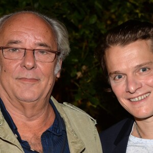 Exclusif - Maxime Le Forestier, Bénabar - Soirée pour les 20 ans de carrière du chanteur Bénabar  au XXII à Paris le 21 septembre 2015.
