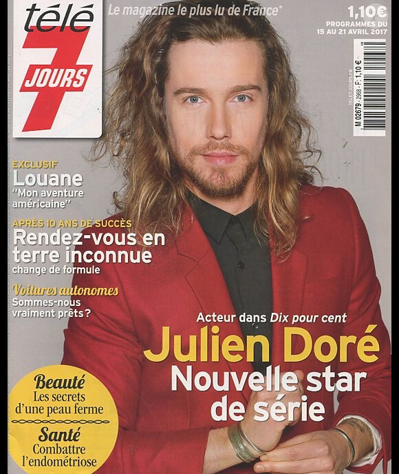 Couverture du magazine "Télé 7 Jours" en kiosques le 10 avril 2017