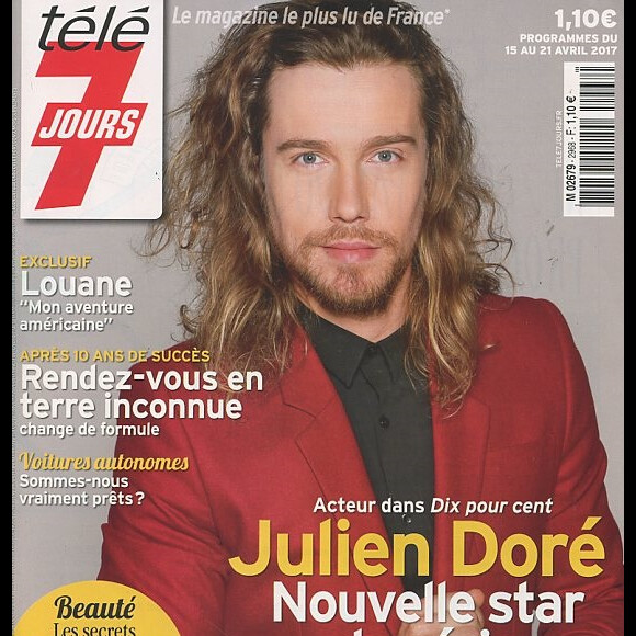 Couverture du magazine "Télé 7 Jours" en kiosques le 10 avril 2017