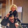 Blake Lively et son mari Ryan Reynolds se baladent incognito à New York avec leurs enfants James et Ines le 2 mars 2017.