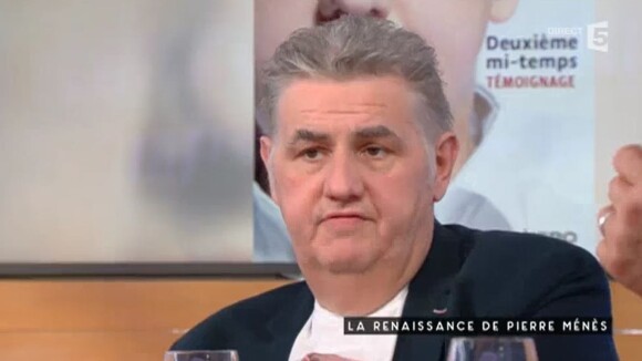 Pierre Ménès dévoile les effets secondaires liés à sa maladie - "C à vous", mardi 11 avril 2017, France 5