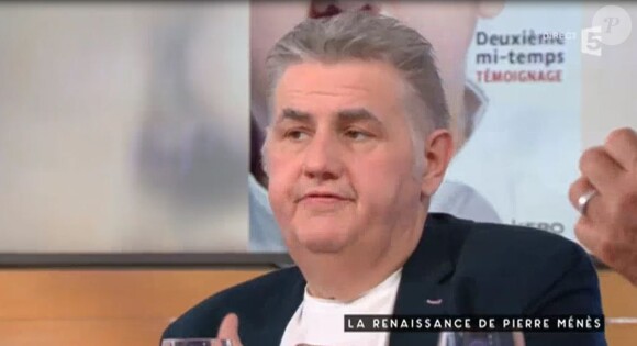 Pierre Ménès revient sur sa greffe - "C à vous", mardi 11 avril 2017, France 5