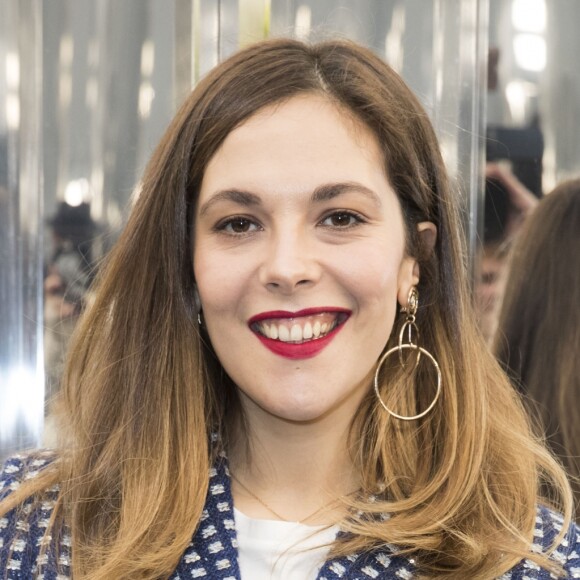 Alysson Paradis au défilé de mode Haute-Couture printemps-été 2017 "Chanel" au Grand Palais à Paris le 24 janvier 2017. © Olivier Borde / Bestimage