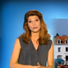La jolie Chloé Nabédian, nouveau visage de la météo de France 2, le 29 août 2016.