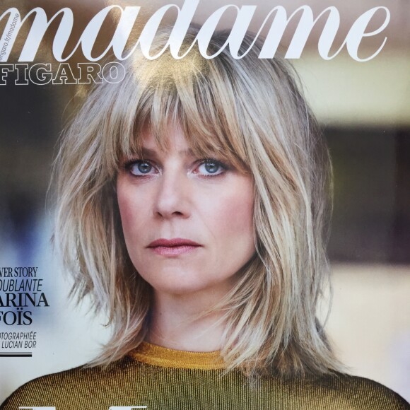 Couverture de Madame Figaro, numéro des 14 et 15 avril 2017.