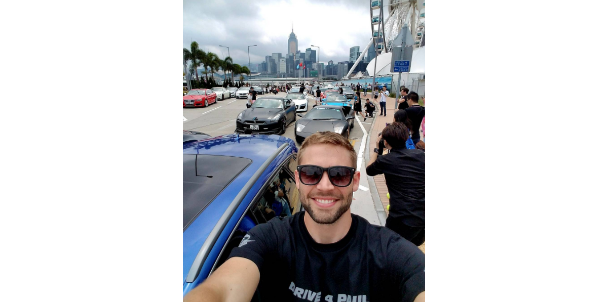 Photo Cody Walker en Australie pour la fondation de Paul Walker