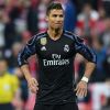 Cristiano Ronaldo lors du quart de finale aller de Ligue des Champions entre le Bayern Munich et le Real Madrid à l'Allianz Arena de Munich le 12 avril 2017.