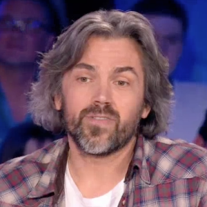 Aymeric Caron insulté par Éric Zemmour dans "On n'est pas couché" sur France 2. Le 15 avril 2017.