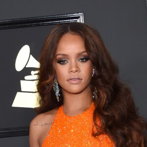 Rihanna à la cérémonie des 59èmes Grammy Awards au Staples Center à Los Angeles le 12 Février 2017.