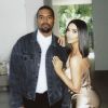 Photo de Kanye West et Kim Kardashian. Avril 2017.