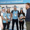 Le Prince Harry a inauguré la "Virgin Money London Marathon Expo" au centre sportif ExCel à Londres, le 19 avril 2017.