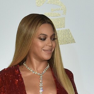 Beyoncé aux 59 Grammy Awards au Staples Center. Los Angeles, le 12 février 2017.