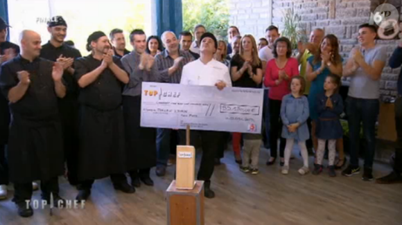 Jérémie Izarn, gagnant de Top Chef 2017. Avril 2017.