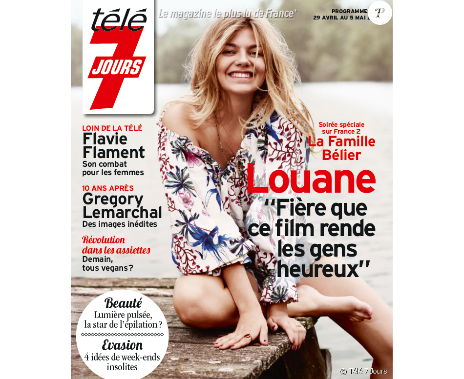 Programme Tv Sfr De Ce Soir Avec Télé 7 Jours Couverture de Télé 7 Jours, programmes du 29 avril au 5 mai 2017