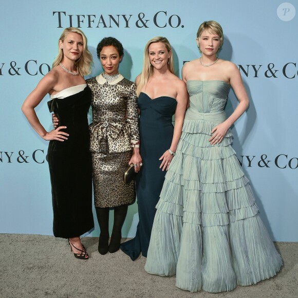 Claire Danes, Ruth Negga, Reese Witherspoon et Haley Bennett - Soirée 'Tiffany & Co. 2017 Blue Book Collection' à New York le 21 avril 2017.