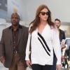 Caitlyn Jenner arrive à l'aéroport de Newark à New York, le 23 avril 2017.