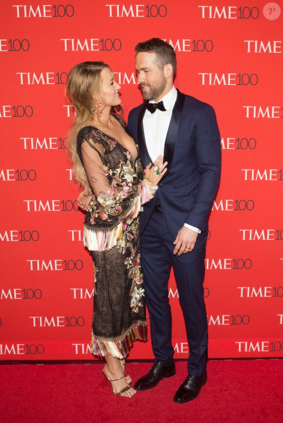 Blake Lively et Ryan Reynolds - Soirée du "TIME 100 Gala" au Lincoln Center à New York le 26 avril 2017
