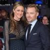 Ronan Keating et sa femme Storm Keating enceinte lors de la première du film "Another Mother's Son World" au cinéma Odeon Leicester Square à Londres,, le 16 mars 2017.