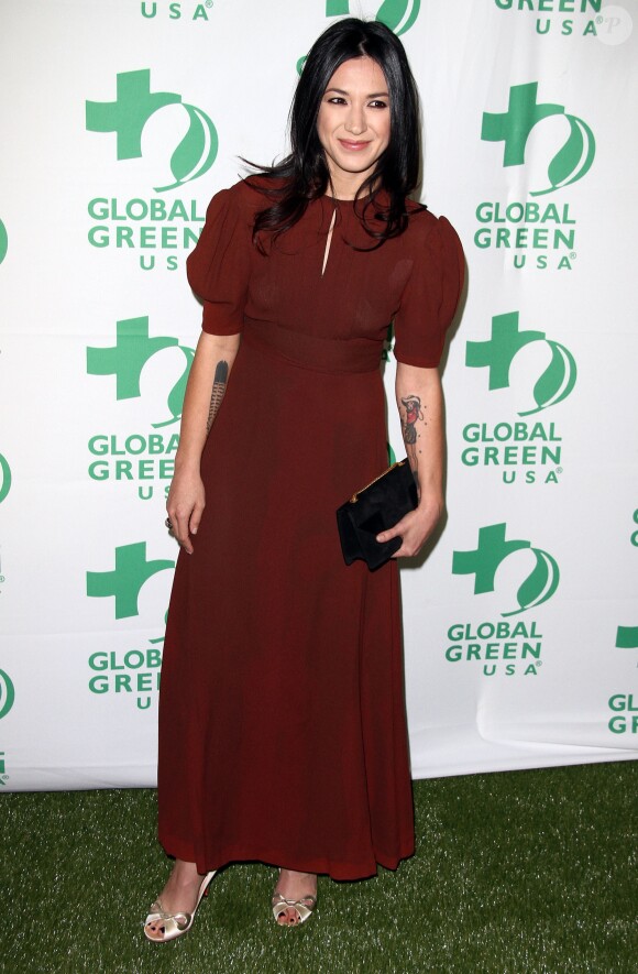 Michelle Branch - People a la 10eme ceremonie annuelle pre Oscar "Global Green" a Hollywood, le 20 fevrier 2013.